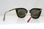 PRADA Mens Polarized Designer Sunglasses Black Butterfly SPR 53S 1AB-2AO 18060