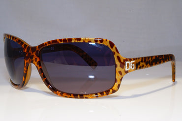 DOLCE & GABBANA Womens Diamante Designer Sunglasses LEOPARD DG 648S 792 20990