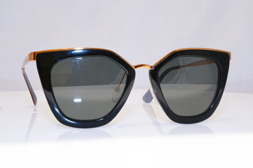 PRADA Mens Polarized Designer Sunglasses Black Butterfly SPR 53S 1AB-2AO 18060