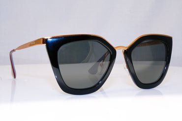 PRADA Mens Polarized Designer Sunglasses Black Butterfly SPR 53S 1AB-2AO 18060