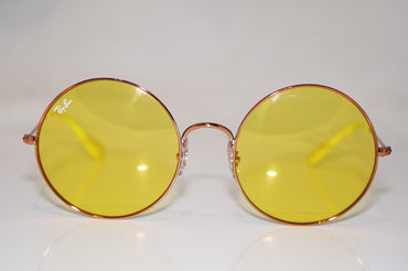 RAY-BAN Womens Designer Sunglasses Gold Ja-Jo Round RB 3592 9035/C9 16945
