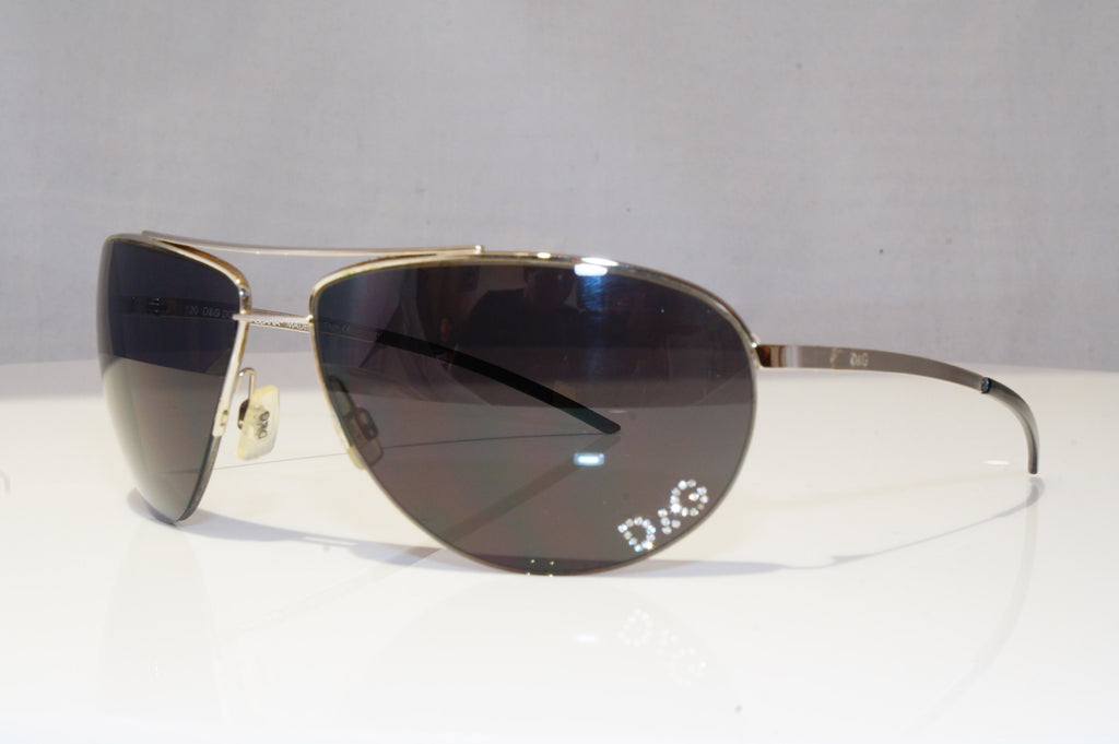 DOLCE & GABBANA Mens Womens Diamante Designer Sunglasses  Pilot D&G 2166 18744