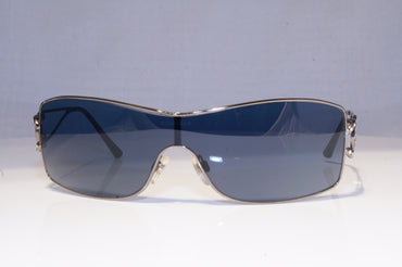 CHANEL Womens Diamante Designer Sunglasses Silver Shield 4073 BL 19745