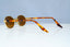 RAY-BAN Mens Vintage 1990 Designer Sunglasses Gold Oval W3023 BRN 18747