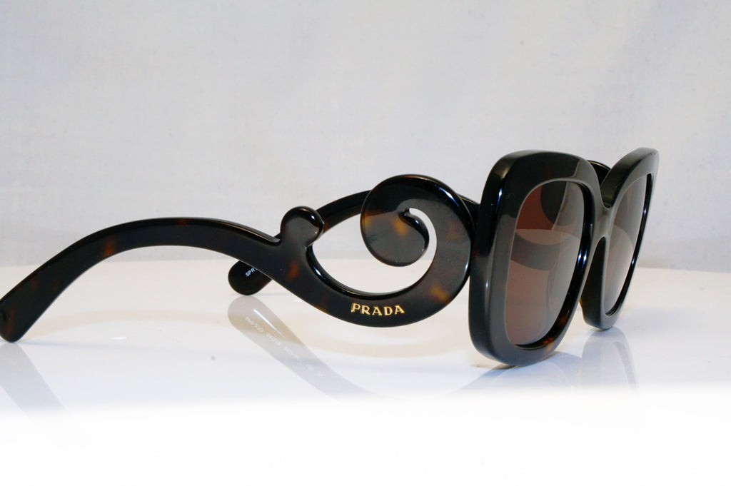PRADA Womens Baroque Swirl Designer Sunglasses Brown SPR 270 2AU-6S1 18026