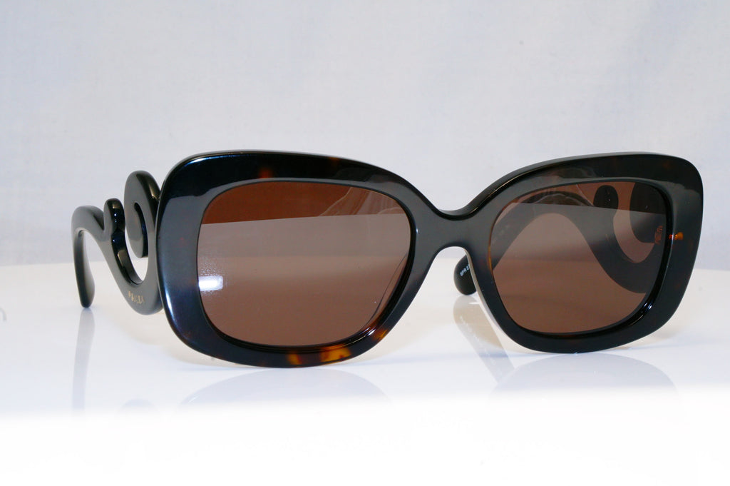 PRADA Womens Baroque Swirl Designer Sunglasses Brown SPR 270 2AU-6S1 18026