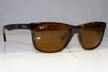 RAY-BAN Mens Polarized Designer Sunglasses Brown Rectangle RB 4181 710/83 21135