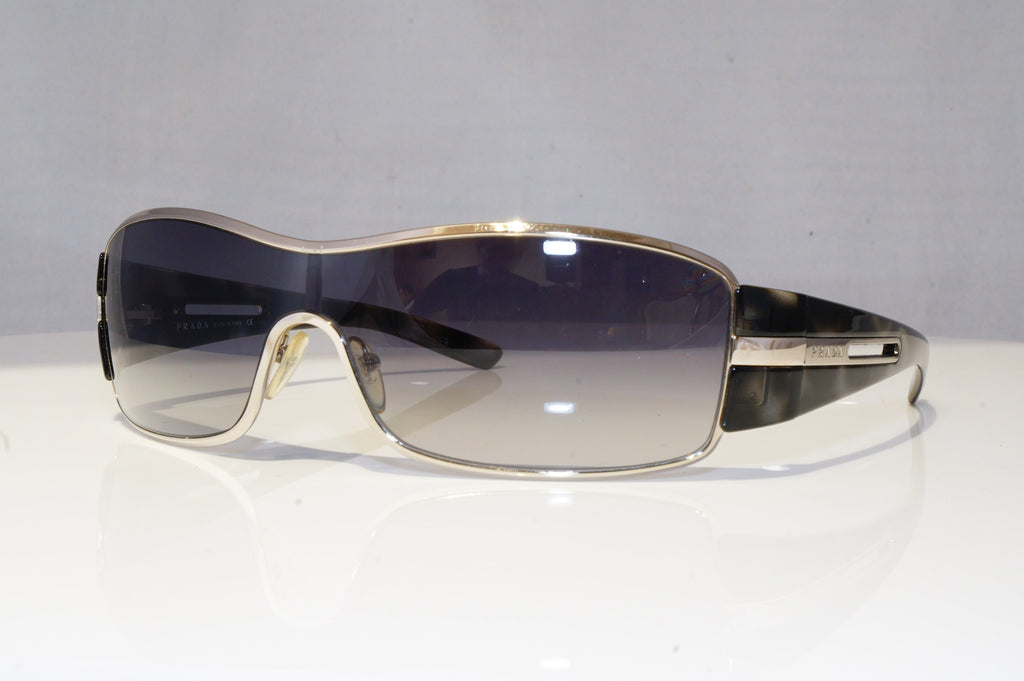 PRADA Mens Boxed Designer Sunglasses Grey Shield SPR 56H 1BC-5D1 18737