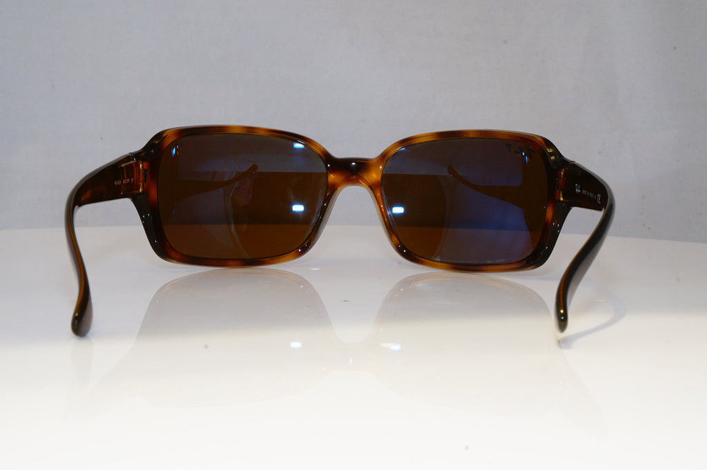 RAY-BAN Mens Unisex Polarized Sunglasses Brown Rectangle RB 4068 642/57 21134