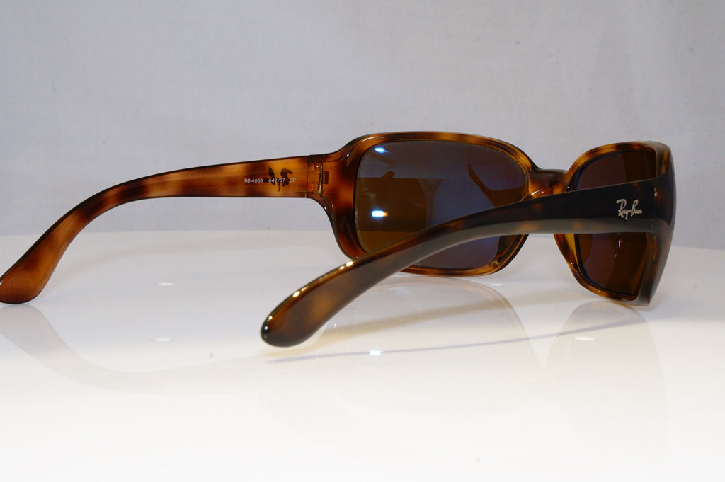 RAY-BAN Mens Unisex Polarized Sunglasses Brown Rectangle RB 4068 642/57 21134