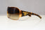 PRADA Mens Womens Boxed Designer Sunglasses Brown Shield SPR 57L 70E-6S1 18738