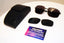 PRADA Mens Designer Sunglasses Black Rectangle SPR 54Q 1BO-1A1 17962