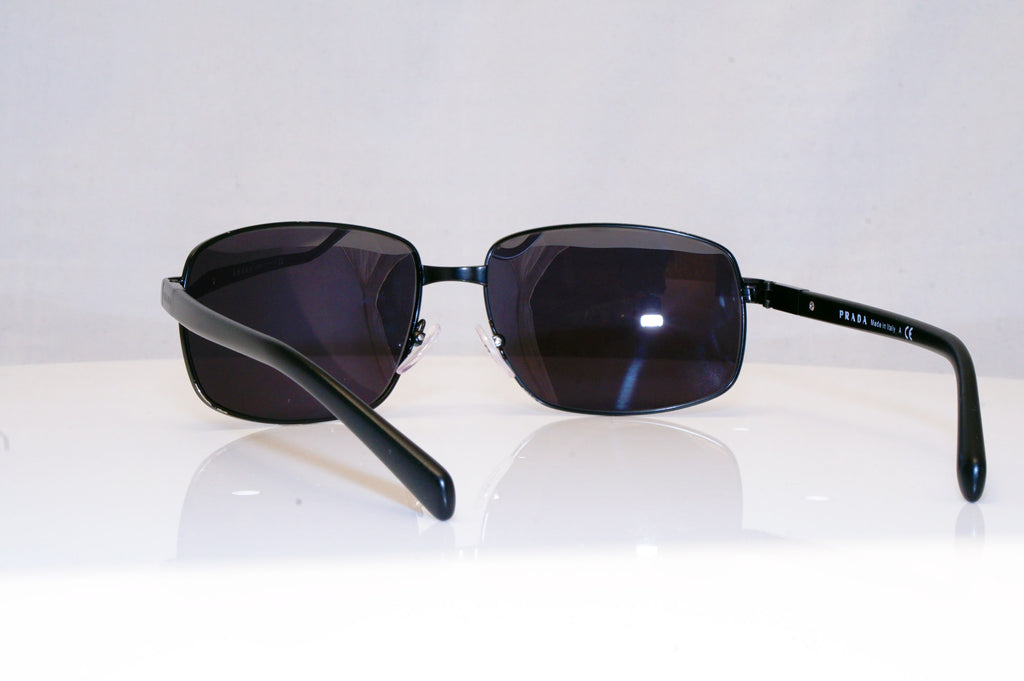 PRADA Mens Designer Sunglasses Black Rectangle SPR 54Q 1BO-1A1 17962