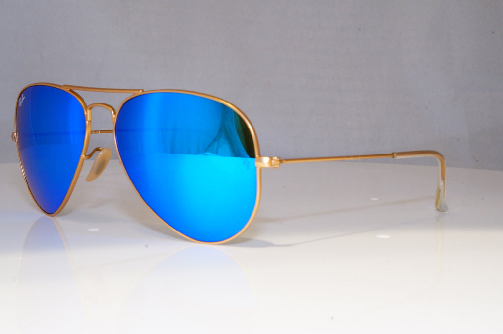 RAY-BAN Mens Mirror Designer Sunglasses Grey Pilot RB 3025 112/17 21132