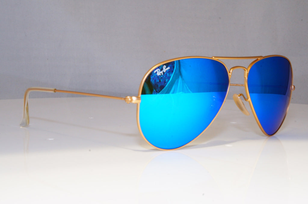 RAY-BAN Mens Mirror Designer Sunglasses Grey Pilot RB 3025 112/17 21132