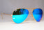 RAY-BAN Mens Mirror Designer Sunglasses Grey Pilot RB 3025 112/17 21132