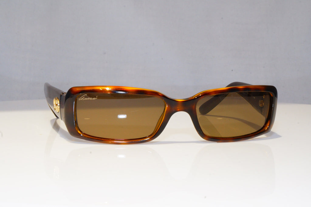 GUCCI Womens Designer Sunglasses Brown Rectangle GG 3507 ISAX7 18757