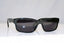 PRADA Womens Designer Sunglasses Black Rectangle VPR 16M 1AB-101 18036