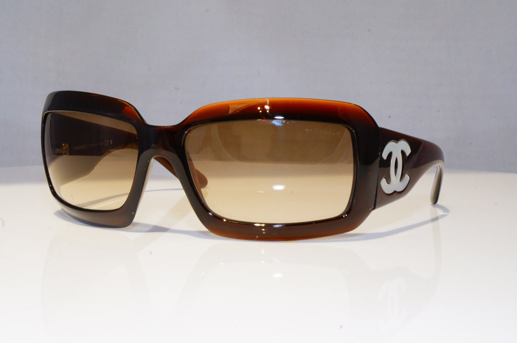 CHANEL Womens Designer Sunglasses Brown MOTHER OF PEARL 5076-H 538/13 18741