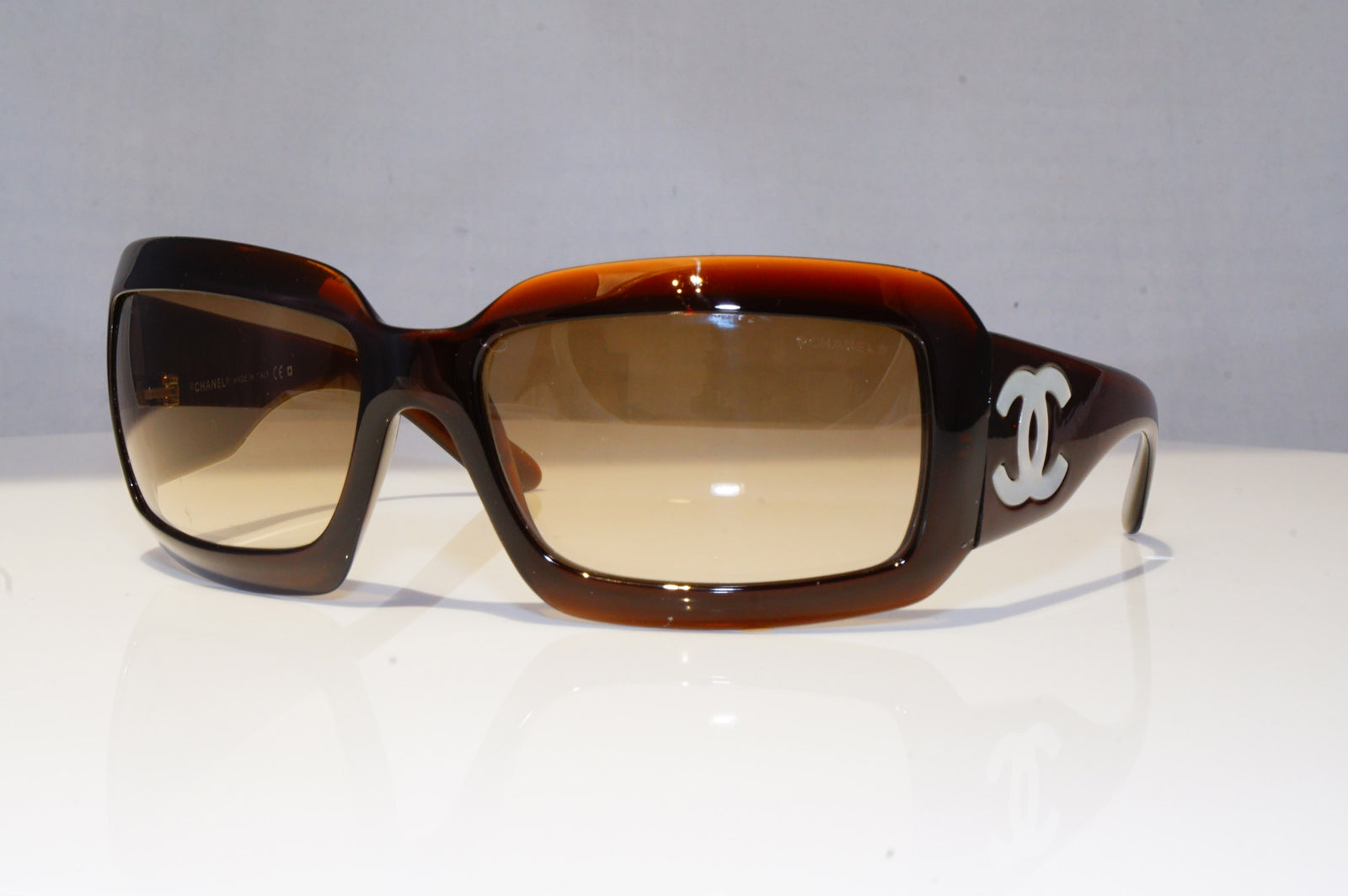 CHANEL Womens Designer Sunglasses Brown MOTHER OF PEARL 5076-H 538