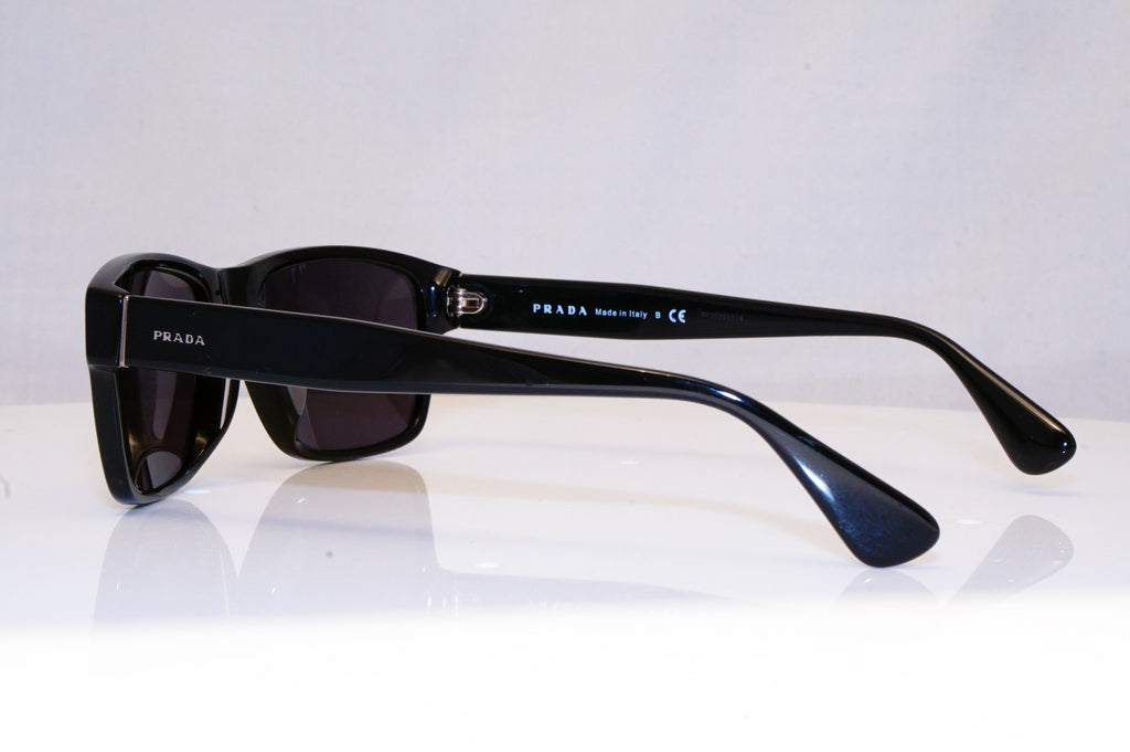 PRADA Mens Designer Sunglasses Black Rectangle VPR 17S-F 1AB-101 17983