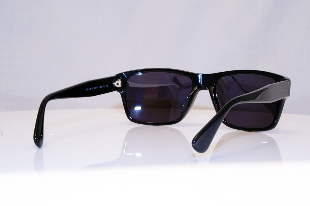 PRADA Mens Designer Sunglasses Black Rectangle VPR 17S-F 1AB-101 17983