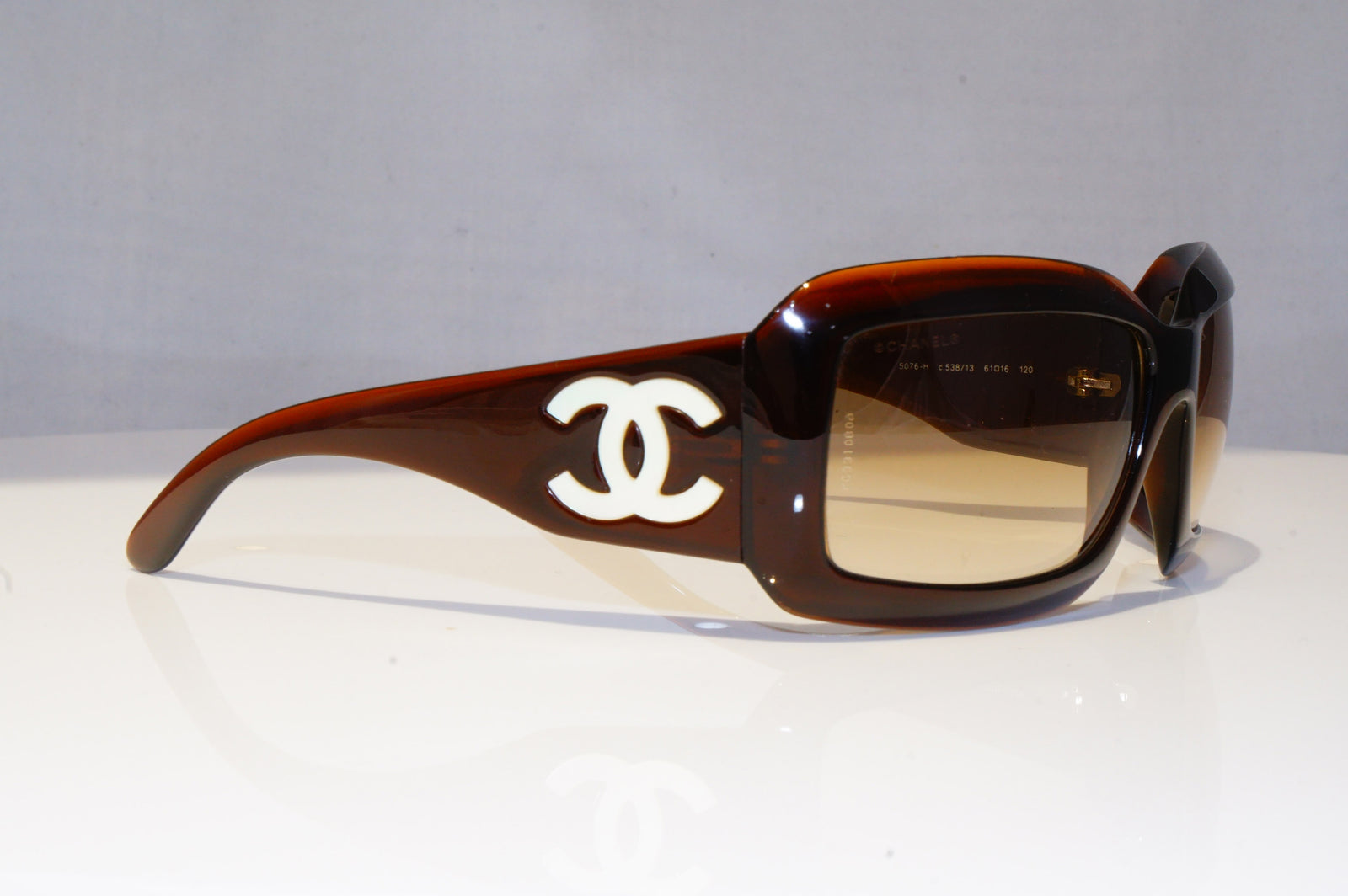 CHANEL Womens Designer Sunglasses Brown MOTHER OF PEARL 5076-H 538