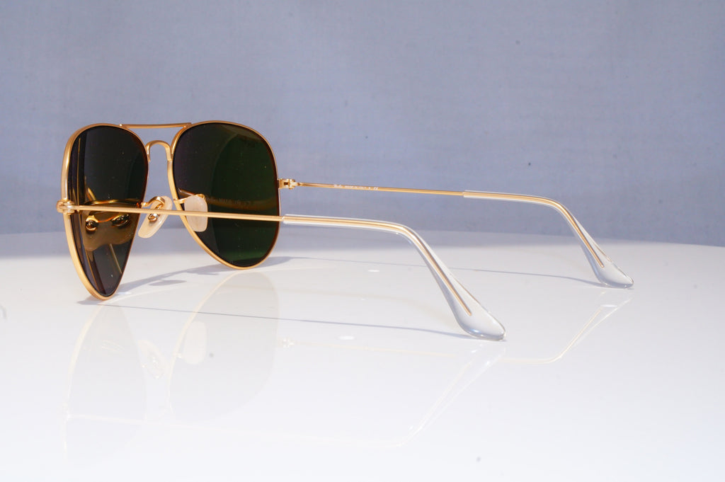 RAY-BAN Mens Mirror Designer Sunglasses Gold Pilot RB 3025 112/89 17923