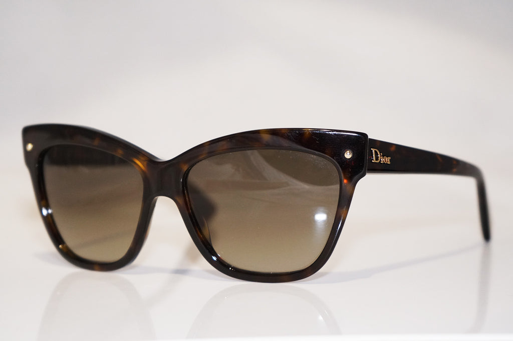 DIOR Womens Designer Sunglasses Brown Cat Eye Jupon 2 086HA 16757