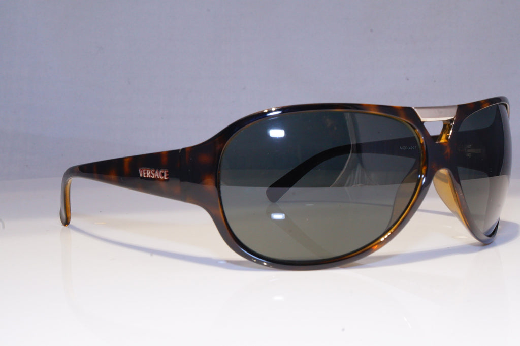 VERSACE Mens Womens Boxed Designer Sunglasses Brown Pilot 4097 108/71 19725