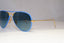 RAY-BAN Mens Womens Unisex Sunglasses Blue Pilot AVIATOR RB 3025 001/4M 21128