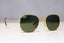 RAY-BAN Mens Designer Sunglasses Gold HEXAGONAL RB 3548 001 18735