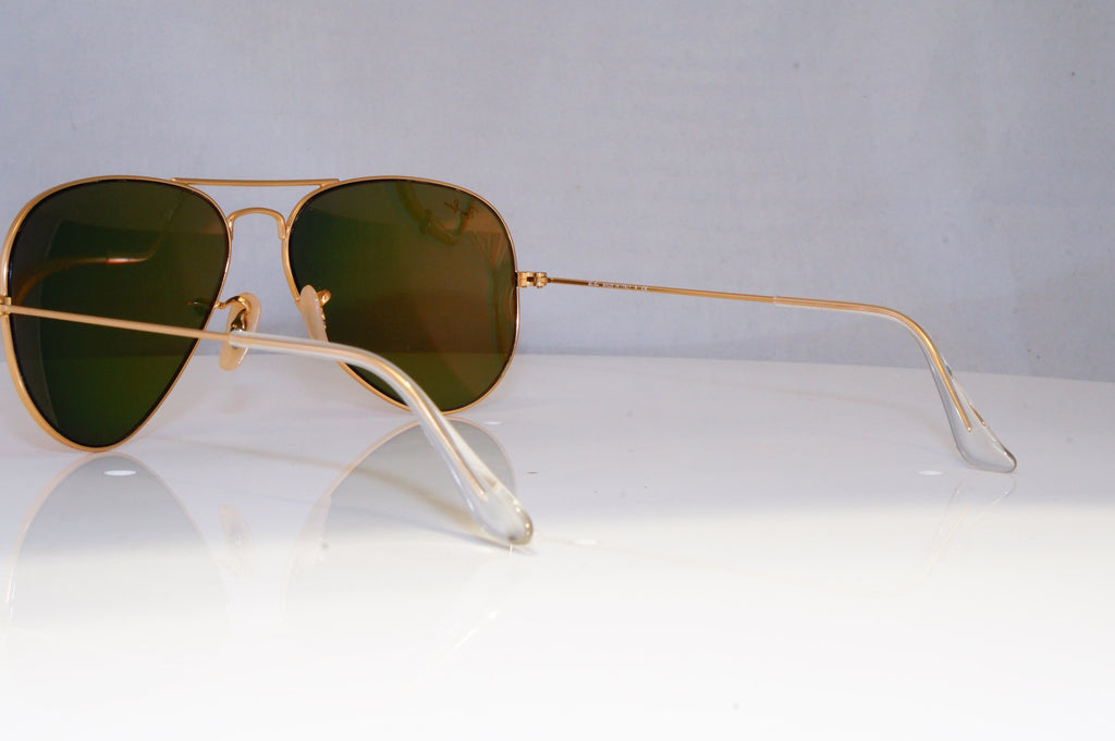 RAY-BAN Mens Mirror Sunglasses Gold Pilot AVIATOR UNIT TWO RB 3025 112/69 21127