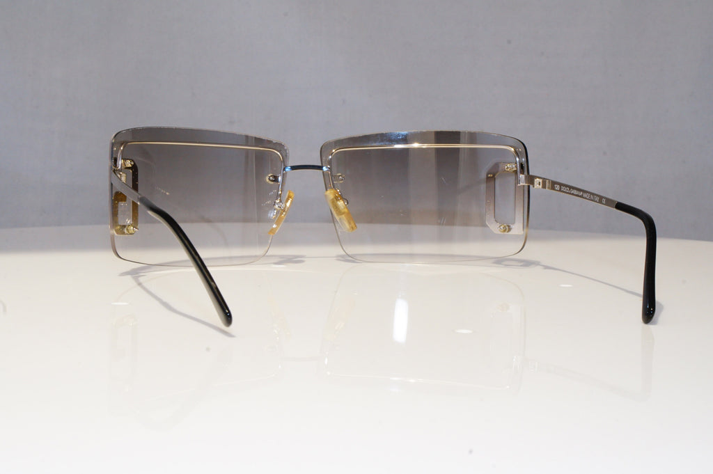 DOLCE & GABBANA Womens Designer Sunglasses Silver Wrap DG 400S 690 17915