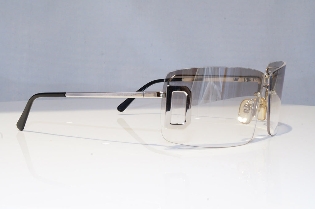 DOLCE & GABBANA Womens Designer Sunglasses Silver Wrap DG 400S 690 17915
