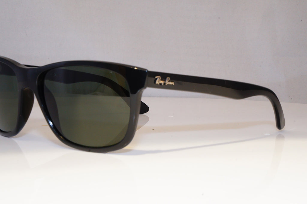 RAY-BAN Mens Designer Sunglasses Black Rectangle RB 4181 601 21124