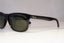 RAY-BAN Mens Designer Sunglasses Black Rectangle RB 4181 601 21124