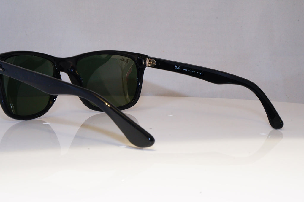 RAY-BAN Mens Designer Sunglasses Black Rectangle RB 4181 601 21124