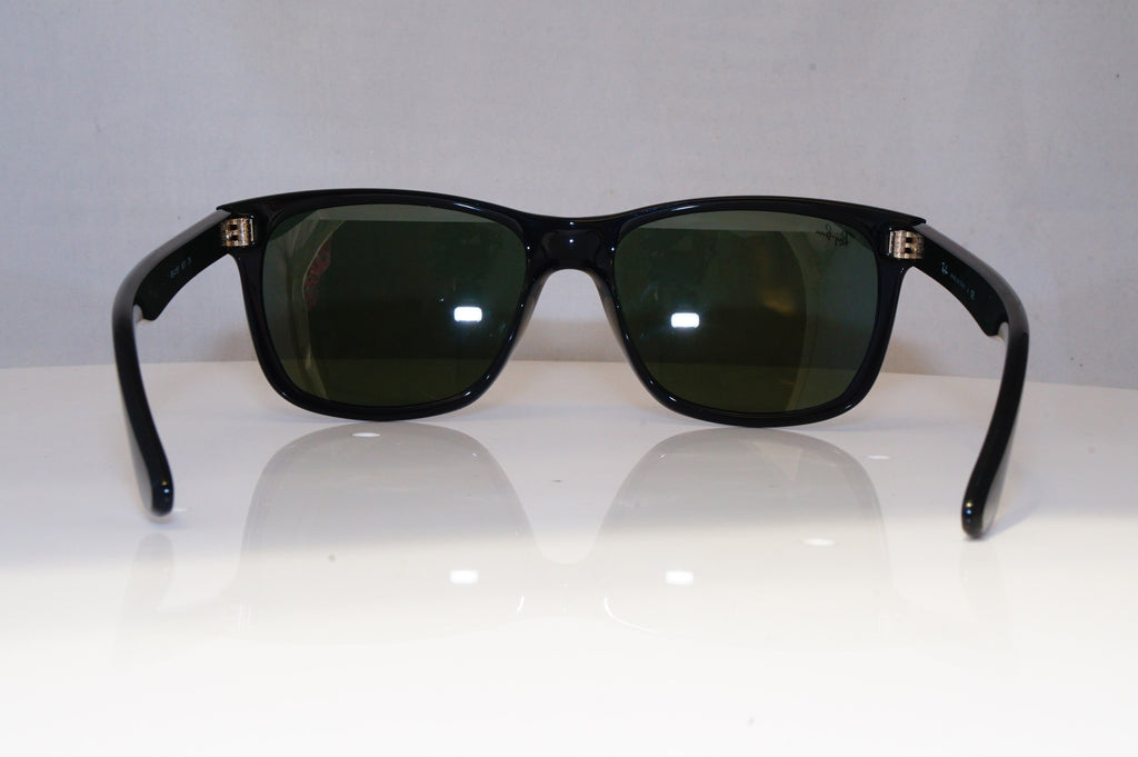 RAY-BAN Mens Designer Sunglasses Black Rectangle RB 4181 601 21124