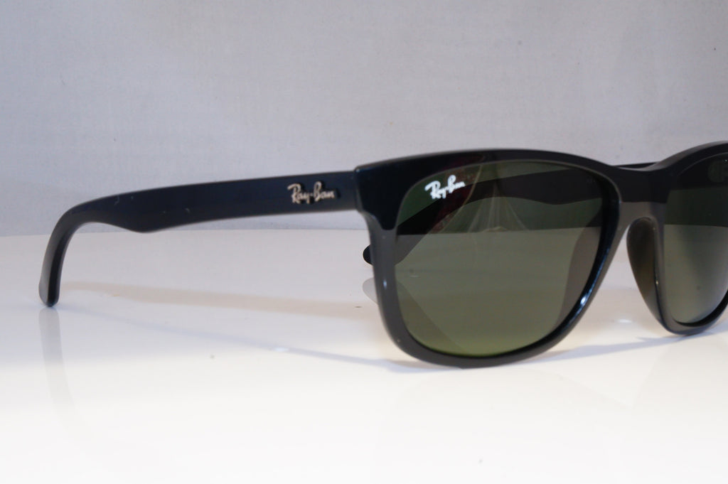 RAY-BAN Mens Designer Sunglasses Black Rectangle RB 4181 601 21124