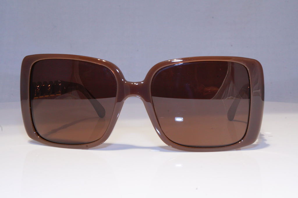 CHANEL Womens Designer Sunglasses Brown Square LEATHER CHAIN 5208 1276/3G 20114