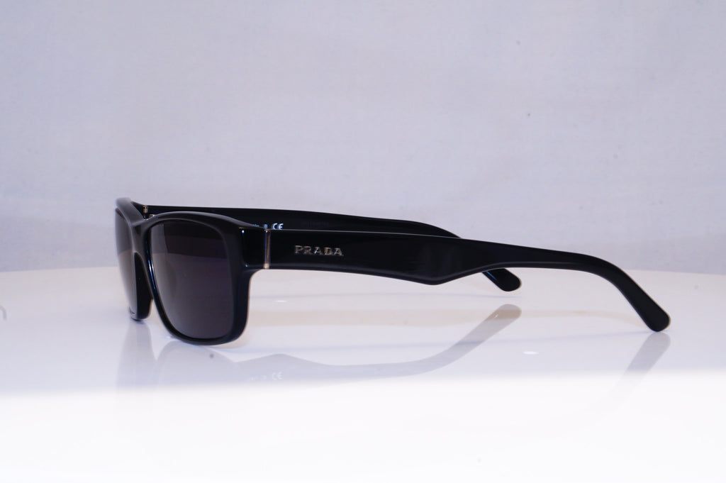 PRADA Mens Designer Sunglasses Black Rectangle VPR 16M 1B0-101 17964