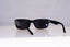 PRADA Mens Designer Sunglasses Black Rectangle VPR 16M 1B0-101 17964