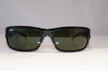 RAY-BAN Mens Designer Sunglasses Black Rectangle RB 4057 W3348 21123