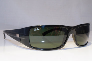 RAY-BAN Mens Designer Sunglasses Black Rectangle RB 4057 W3348 21123