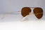 RAY-BAN Mens Designer Sunglasses Brown Pilot AVIATOR RB 3025 001 21122