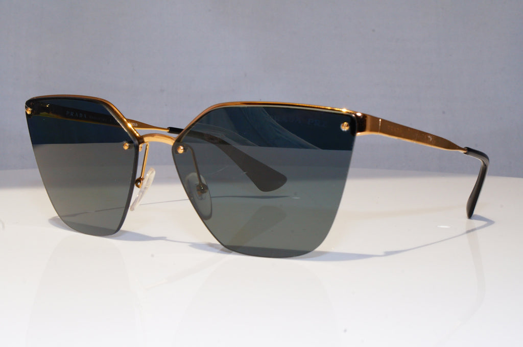 PRADA Mens Designer Sunglasses Black Cat Eye SPS 56Q DGO-1A1 18303