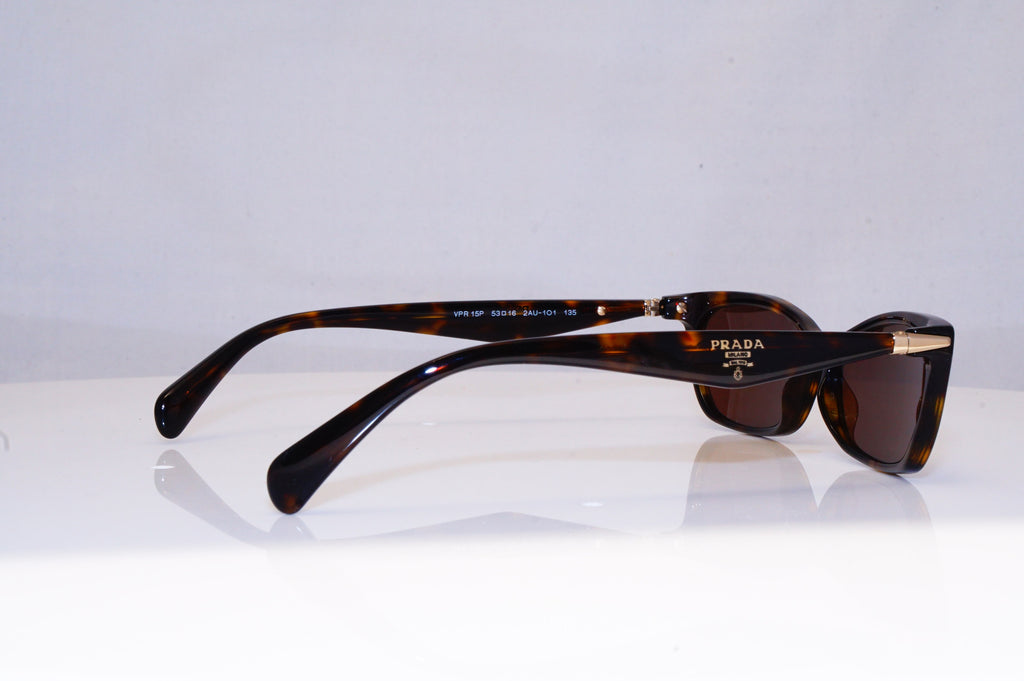 PRADA Womens Designer Sunglasses Brown Rectangle VPR 15P 2AU-101 17948