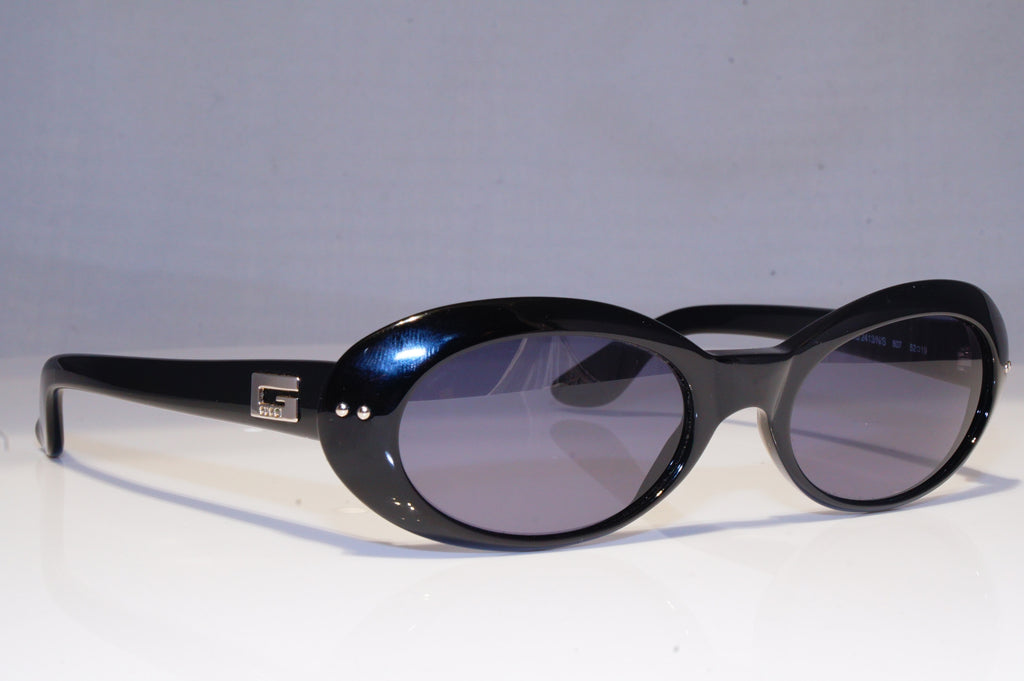GUCCI Womens Vintage 1990 Designer Sunglasses Black Oval GG 2413 807 20119