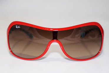 RAY-BAN Mens Unisex Designer Sunglasses Red Shield RB 4086 726/13 16788